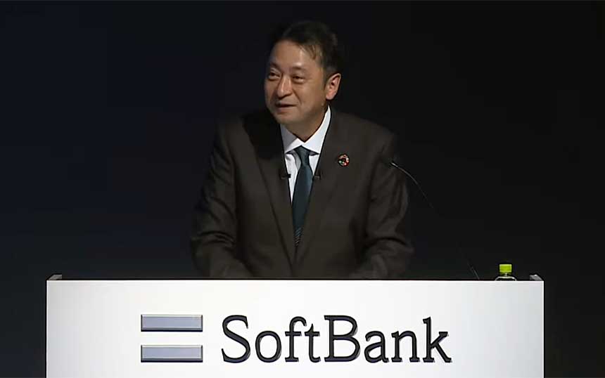 ソフトバンク 代表取締役 社長執行役員 兼 CEOの宮川潤一氏