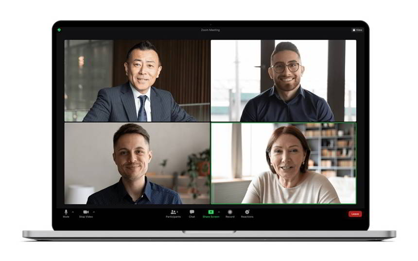 Zoom Meetingsの画面（出典：ZVC）